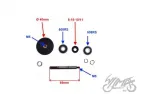 VANDENS POMPOS KOMPLEKTAS GILERA RUNNER FX 94/99 HEXAGON 125