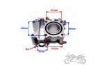 CYLINDER SET FOR YAMAHA VINO 50 LC 4T 42.00 MM
