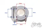 CILINDRAS YAMAHA Cygnus 125ccm 63.00 mm
