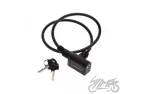 LOCK, ANTI-THEFT ROPE 650mm