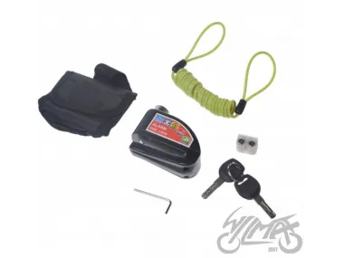DISC LOCK WITH ALARM