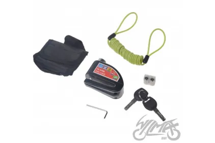 DISC LOCK WITH ALARM