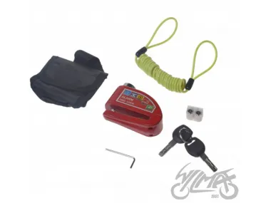 DISC LOCK WITH ALARM