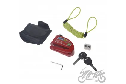 DISC LOCK WITH ALARM