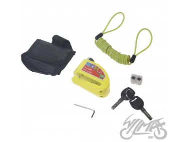 DISC LOCK WITH ALARM