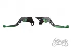 LEVER SET, CLUTCH + BRAKE FOR BENELLI 752S GREEN