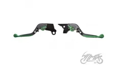 LEVER SET, CLUTCH + BRAKE FOR BENELLI 752S GREEN
