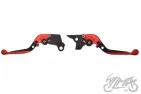 LEVER SET, CLUTCH + BRAKE FOR BENELLI 752S RED