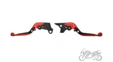 LEVER SET, CLUTCH + BRAKE FOR BENELLI 752S RED