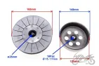 CLUTCH ASSY, LINHAI 300 BASHAN 300 ENGINE MODEL 169M