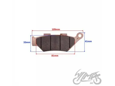 FRONT BRAKE PADS FOR BENELLI IMPERIALE 400