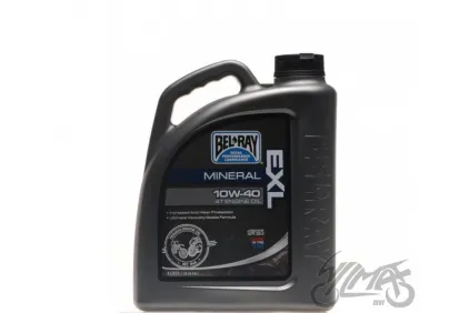 tepalas keturtakčiams motociklų varikliams BEL-RAY EXL 4T 10W-40 4l