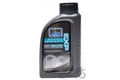 OIL, ENGINE BEL-RAY EXP SEMISYNTH. ESTER BL. 4T 15W-50 1L