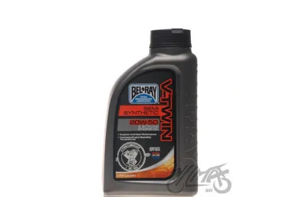 BEL-RAY V-TWIN SEMI-SYNTH. OIL 4T 20W-50 1L