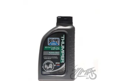 Tepalas keturtakčiams varikliams bel-ray WORKS THUMPER sintetinis ESTER 4T 10W-50 1l