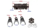 GEARSHIFT DRUM FOR ATV BASHAN BS250S-5