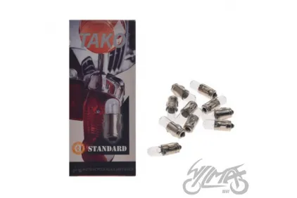 BULB 6V 1,2W T6.5 BA7S 10PCS PACK TAKO