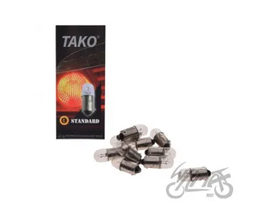 BULB 6V 2W BA9S 10PCS PACK