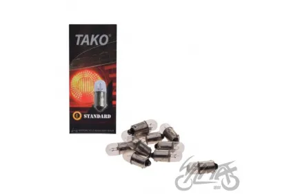 BULB 6V 2W BA9S 10PCS PACK