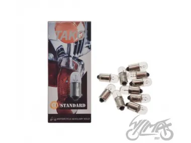 BULB 12V 2WBA9S 10PCS PACK