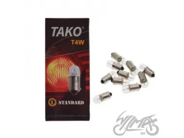 BULB 12V 4W BA9S 10PCS PACK