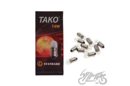 BULB 12V 4W BA9S 10PCS PACK