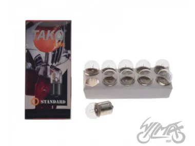 BULB 12V 5W R5W BA15S 10PCS PACK TAKO