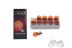 BULB 12V 10W G18 BA15S AMBER 10PCS PACK TACO
