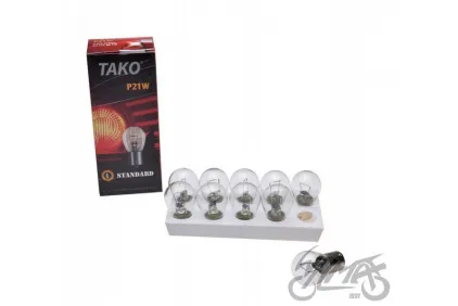 BULB 6V 21W BA15S 10PCS PACK TAKO