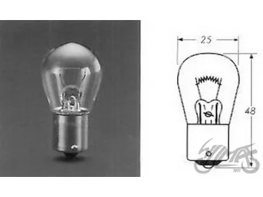 BULB 12V 23W BA15S 10PCS PACK