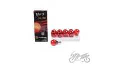 BULB 12V 21/5W BAY15D RED 10PCS PACK