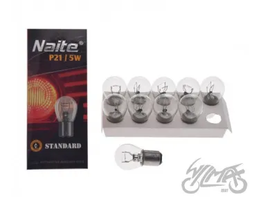 BULB 12V 21/5W BAY15D 10PCS PACK NAITE