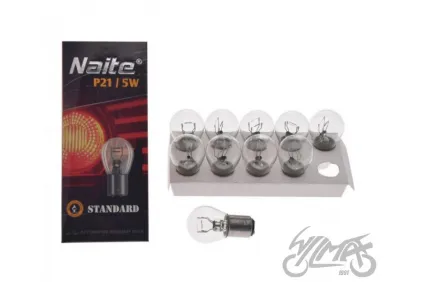 BULB 12V 21/5W BAY15D 10PCS PACK NAITE