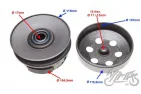 CLUTCH ASSY BWS 50 2T