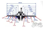 CRANKSHAFT ASSY GTX125