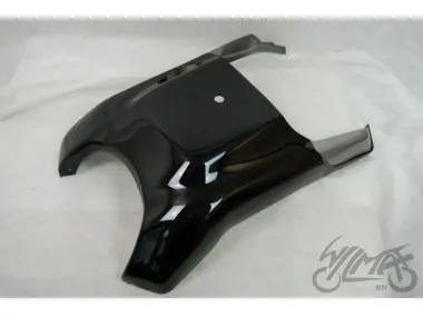 COVER, CENTER LOWER CPI HUSSAR BLACK-SILVER