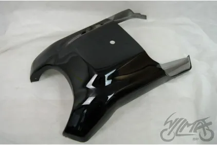 COVER, CENTER LOWER CPI HUSSAR BLACK-SILVER