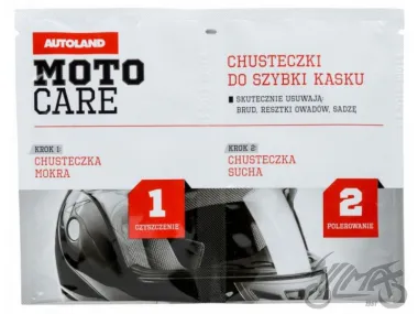 MOTO CARE, HELMET CARE TISSUES (WET+DRY)