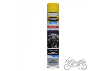 PRIETAISŲ SKYDELIO VALYMO IR PRIEŽIŪROS PUTOS, MATINĖS CITRINA 750 ml