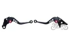 LEVER SET, BRAKE+CLUTCH ADJUSTABLE FOR HONDA BLACK