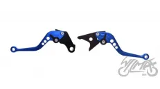 LEVER SET, BRAKE+CLUTCH ADJUSTABLE FOR HONDA BLUE
