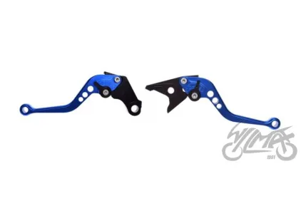 LEVER SET, BRAKE+CLUTCH ADJUSTABLE FOR HONDA BLUE