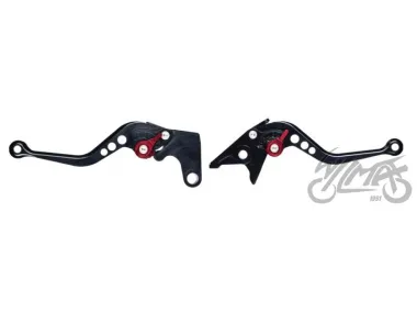 LEVER SET, CLUTCH+BRAKE CNC BLACK FOR YAMAHA