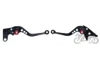 LEVER SET, CLUTCH+BRAKE CNC BLACK FOR YAMAHA
