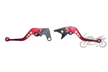 LEVER SET, BRAKE+CLUTCH FOR YAMAHA YZF R6 RED
