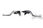 LEVER SET, BRAKE+CLUTCH FOR YAMAHA YZF R6 SILVER