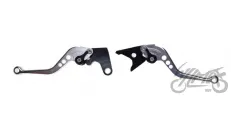 LEVER SET, BRAKE+CLUTCH FOR YAMAHA YZF R6 SILVER