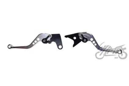 LEVER SET, BRAKE+CLUTCH FOR YAMAHA YZF R6 SILVER