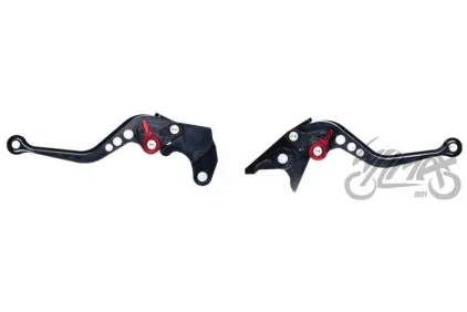 LEVER SET, CLUTCH+BRAKE CNC BLACK FOR SUZUKI DL650