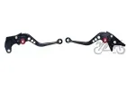 LEVER SET, CLUTCH+BRAKE CNC BLACK FOR SUZUKI DL650